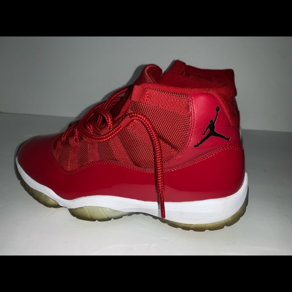 jordan 11 red mens